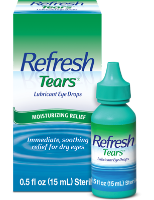 Refresh Tears for eye dryness Relief